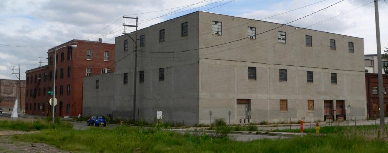 Hay Exchange building (Omaha) concrete N addn from NW 2