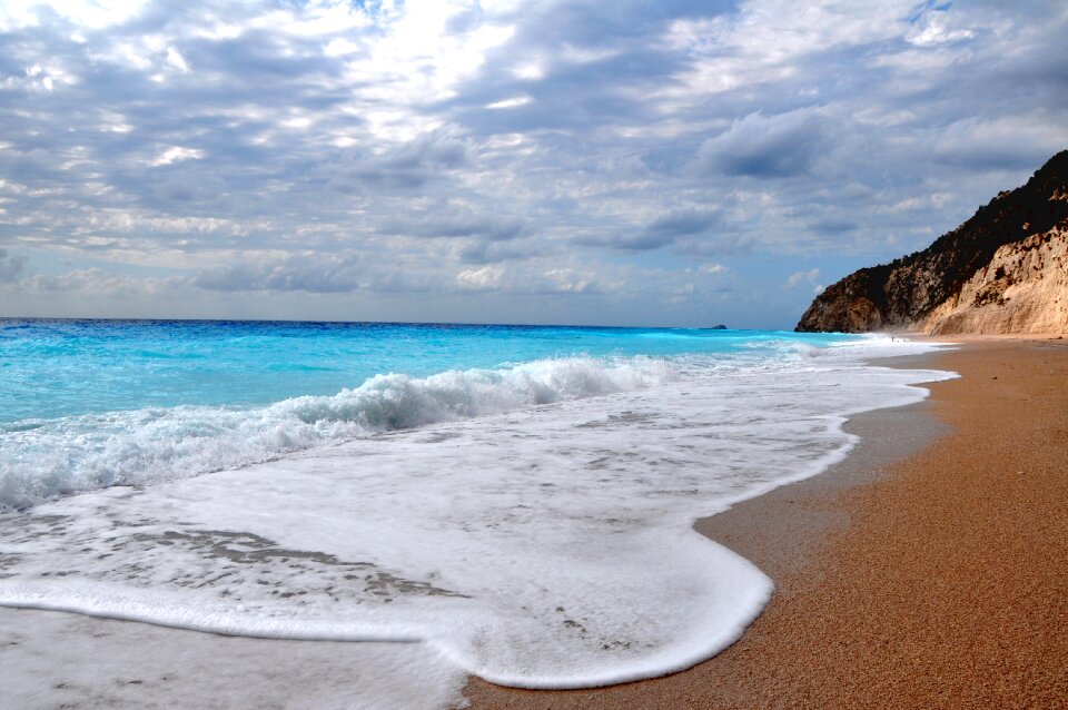 Nature wave coast