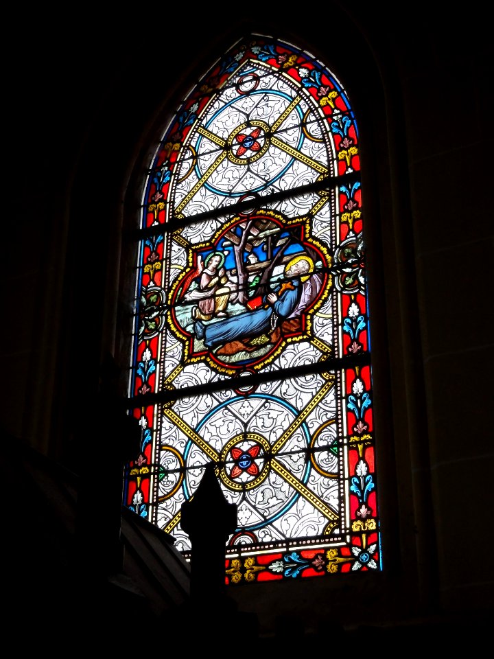 Hautot-l'Auvray (Seine-Mar.) église, vitrail 11