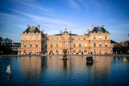 Paris jardin du luxembourg fountain