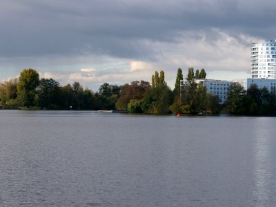 Havel in north of Eiswerder from east 2019-10-29 13