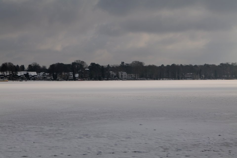 Havel from Bürgerablage with ice and snow 2021-02-10 07