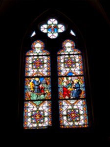 Hautot-l'Auvray (Seine-Mar.) église, vitrail 02