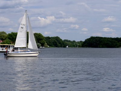 Havel from Hakenfelde ferry pier 2019-07-03 11