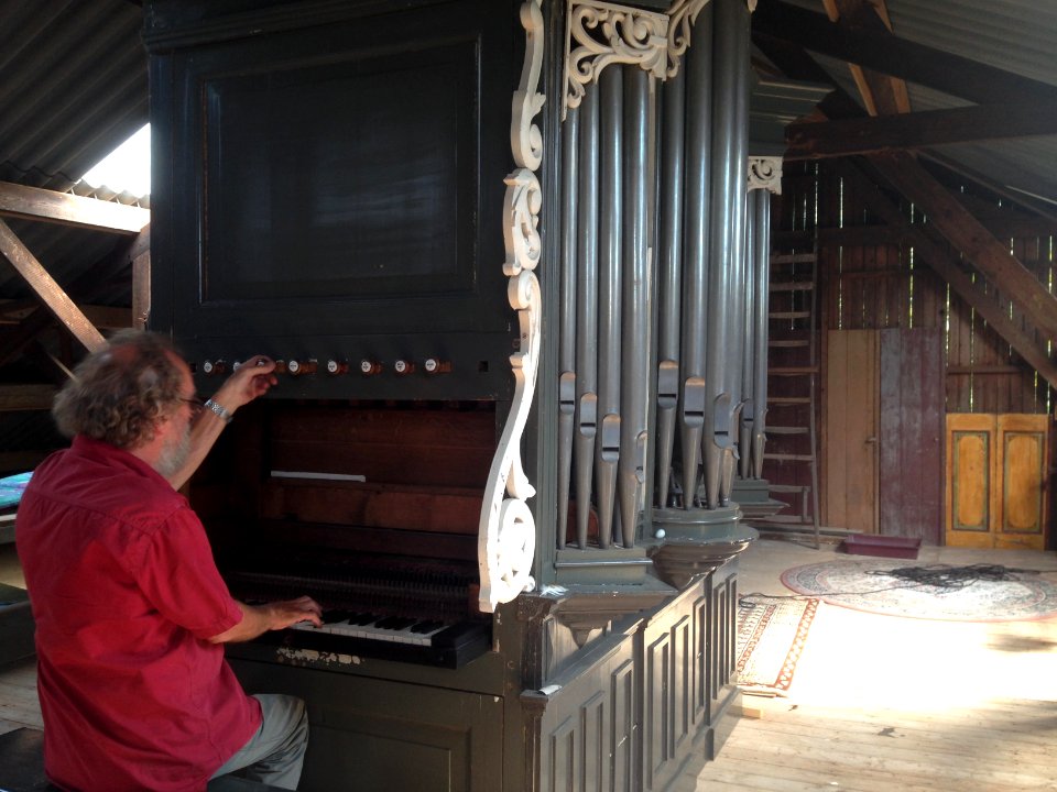 Harmonium Museum Paasloo - pijpharmonium Hervormde Kerk Bakkeveen 2