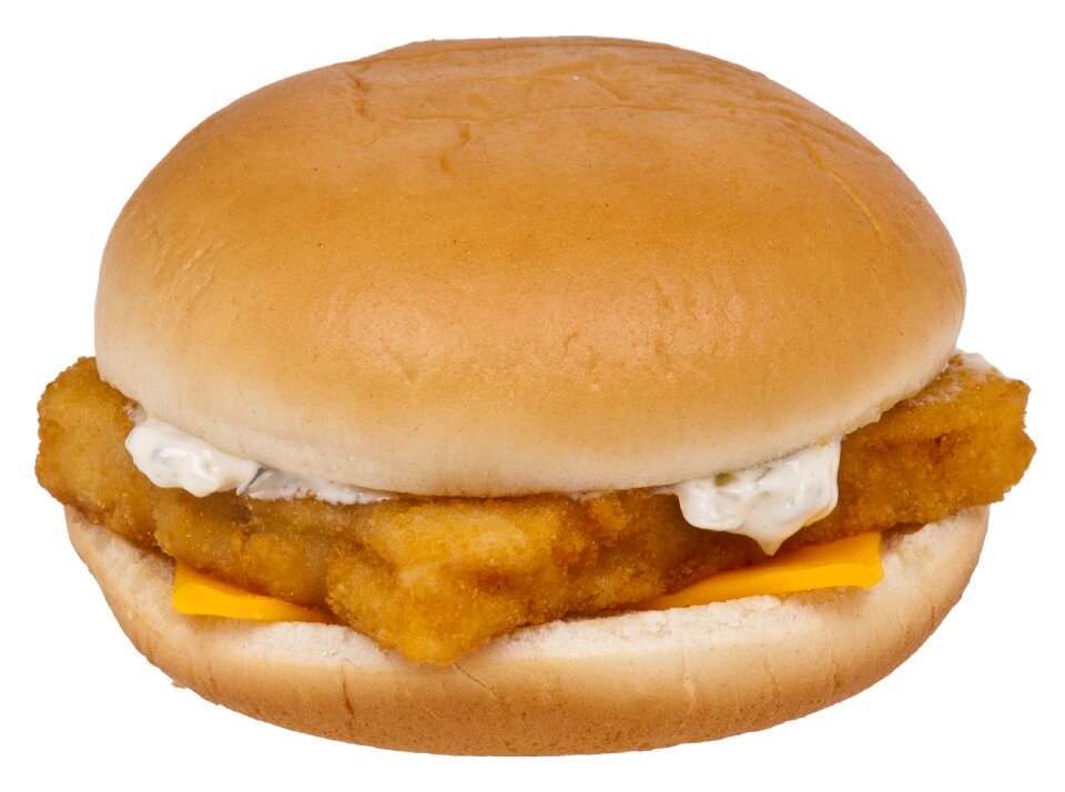 Unhealthy eat lunch