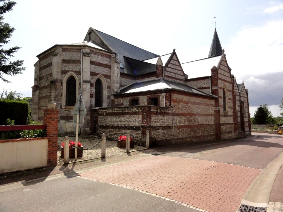 Hautot-Saint-Sulpice (Seine-Mar.) église (01)