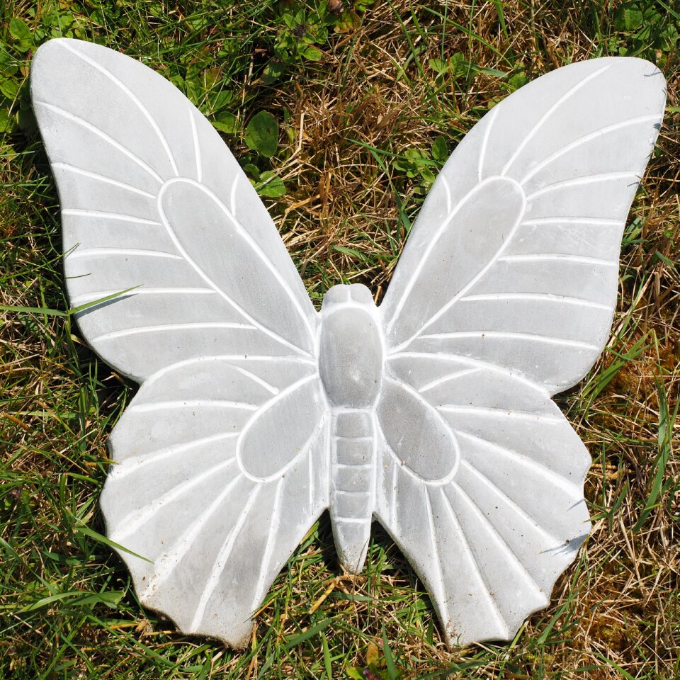 Figure chalk figure garden decoration