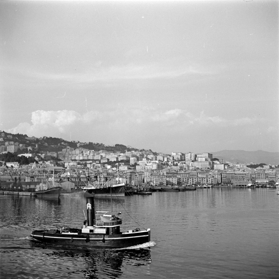 Haven van Genua en de omliggende bebouwing, Bestanddeelnr 255-0216