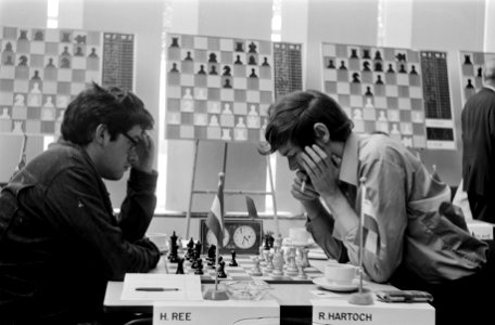 Hans Ree (l) en Rob Hartoch, Bestanddeelnr 922-6744