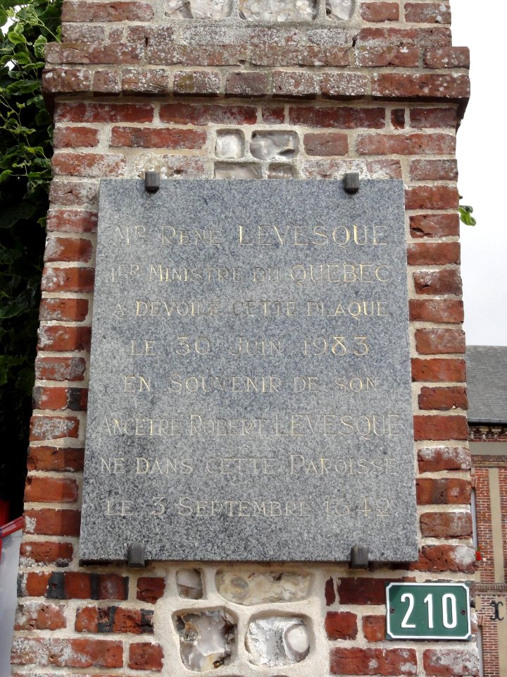 Hautot-Saint-Sulpice (Seine-Mar.) plaque à la mairie
