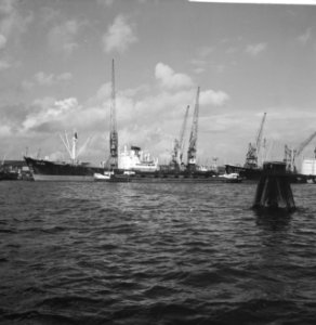 Havengezichten Rotterdam, schepen in Waalhaven, Bestanddeelnr 918-1744
