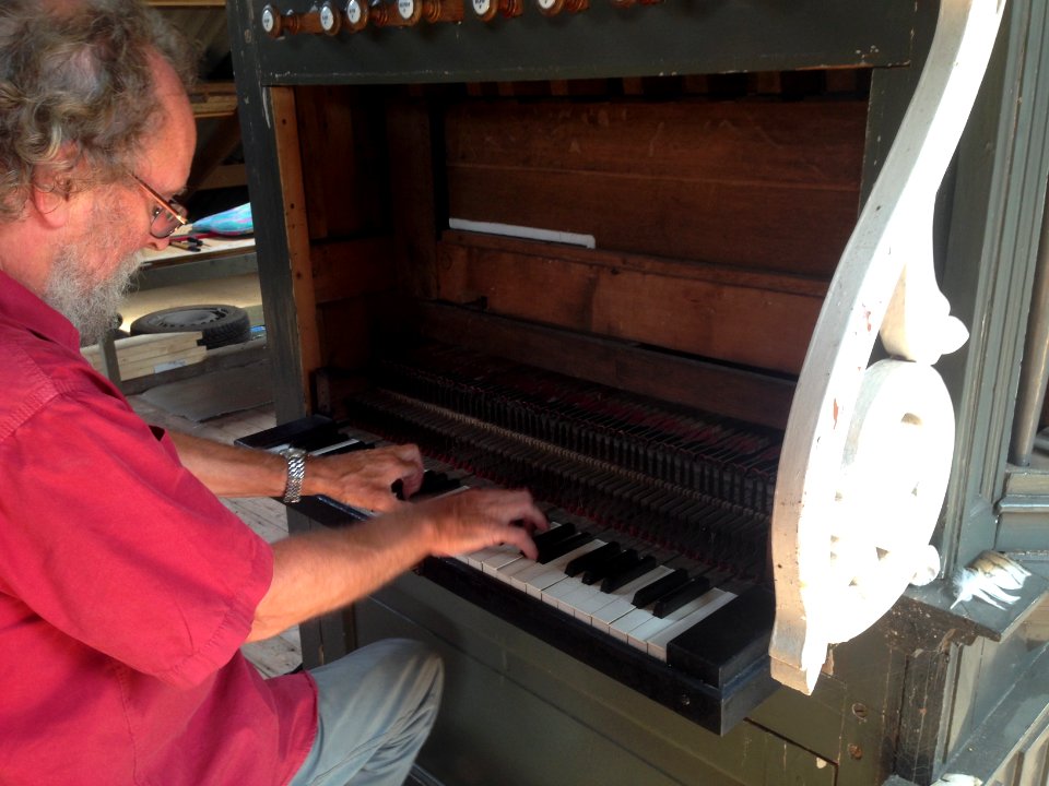 Harmonium Museum Paasloo - pijpharmonium Hervormde Kerk Bakkeveen 3