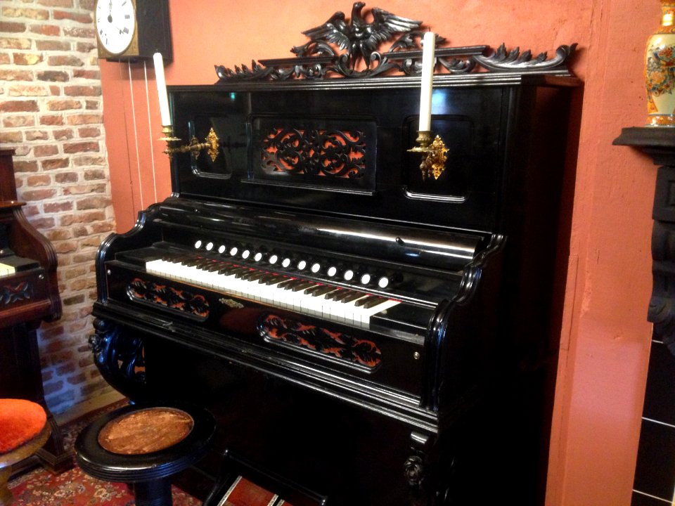 Harmonium Museum Paasloo - Van der Tak met adelaar