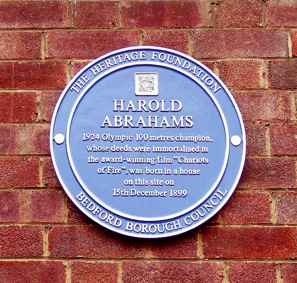 HaroldAbrahamsBluePlaque