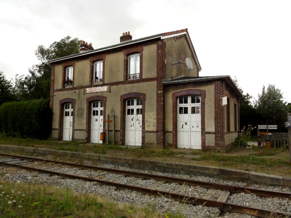 Harcanville (Seine-Mar.) ancienne gare de Doudeville
