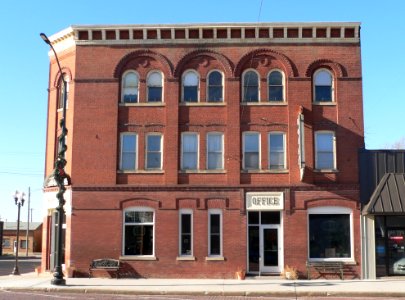 Harder Hotel (Scribner, Nebraska) from E 1