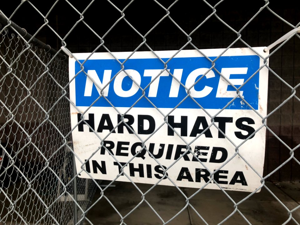 Hard Hats Required