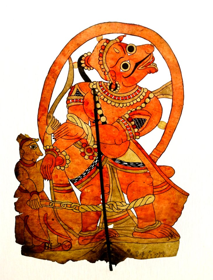 Hanuman taken prisoner - Museu do Oriente - Lisbon, Portugal - DSC06686