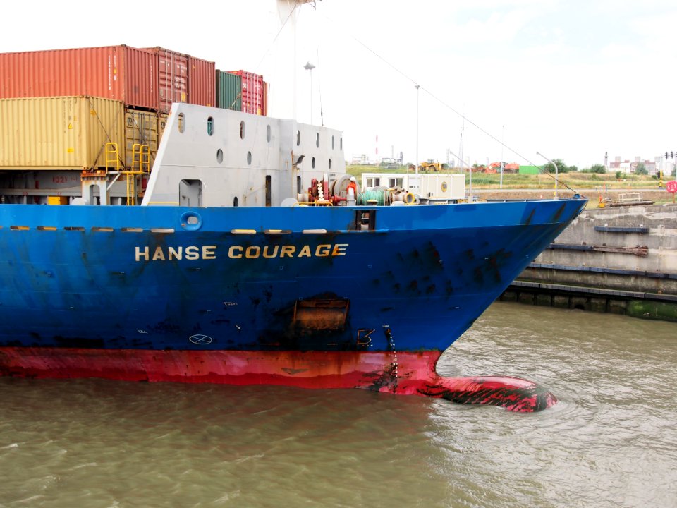 HANSE COURAGE - IMO 9318773 - Callsign V2OT7, Port of Antwerp pic7