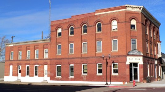 Harder Hotel (Scribner, Nebraska) from SE 2