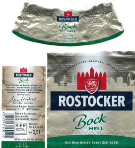 Hanseatische Brauerei Rostock - Rostocker Bock Hell