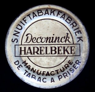Harelbeke Pepermunt snuiftabak blikje, foto8