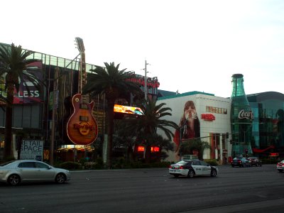 Hard Rock Cafe and Coca cola