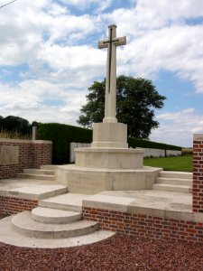 Haspres (Nord, Fr) Coppice Cemetery 1918 CWGC