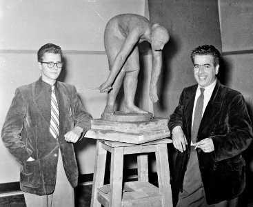 Hans IJdo en Ad Dekkers (1953)