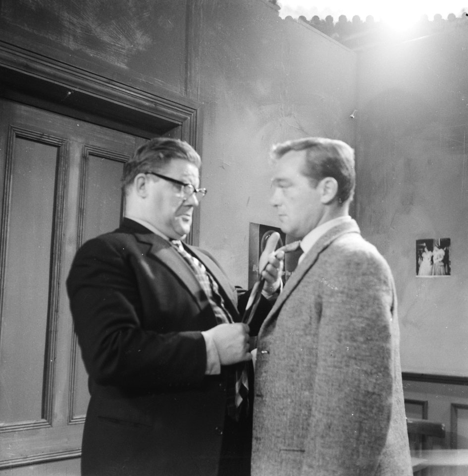 Hans Kaart (links), Jan Blaaser rechts, Bestanddeelnr 911-4305