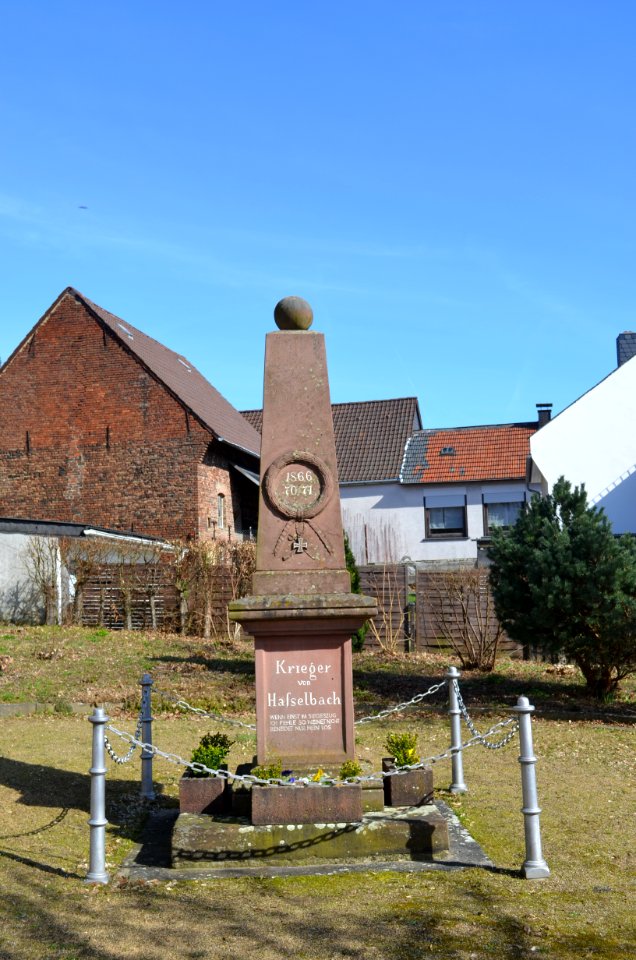 Hasselbach, Ehrenmal