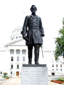 Hans Christian Heg memorial - Madison, WI - DSC02749 (cropped)