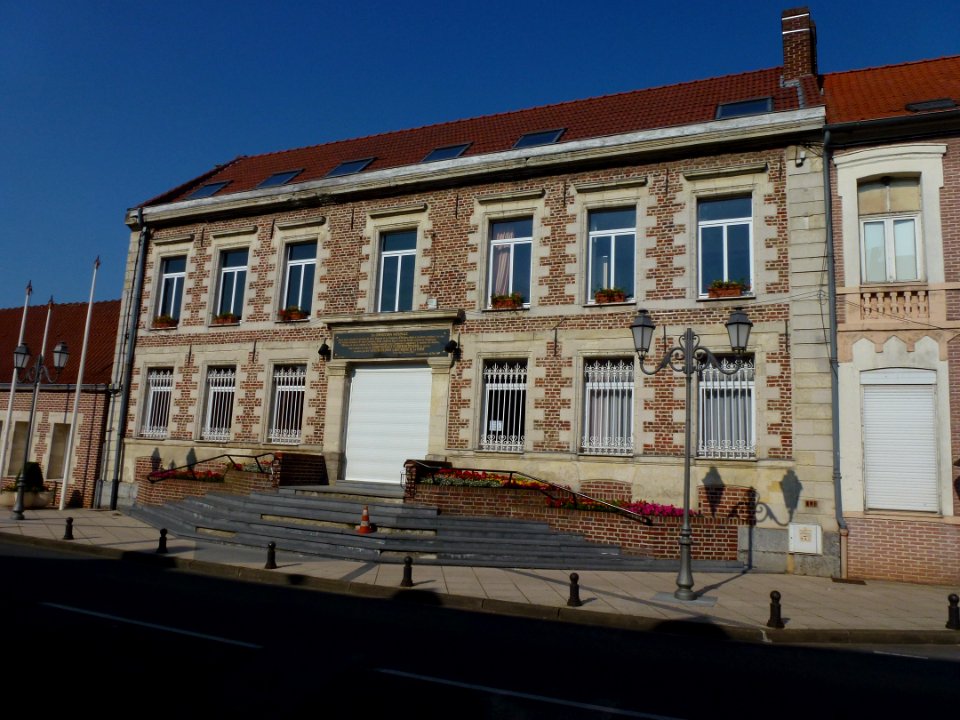 Hasnon (Nord, Fr) mairie