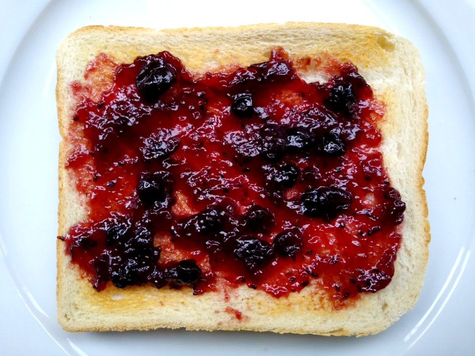 Hartley's blackcurrant jam