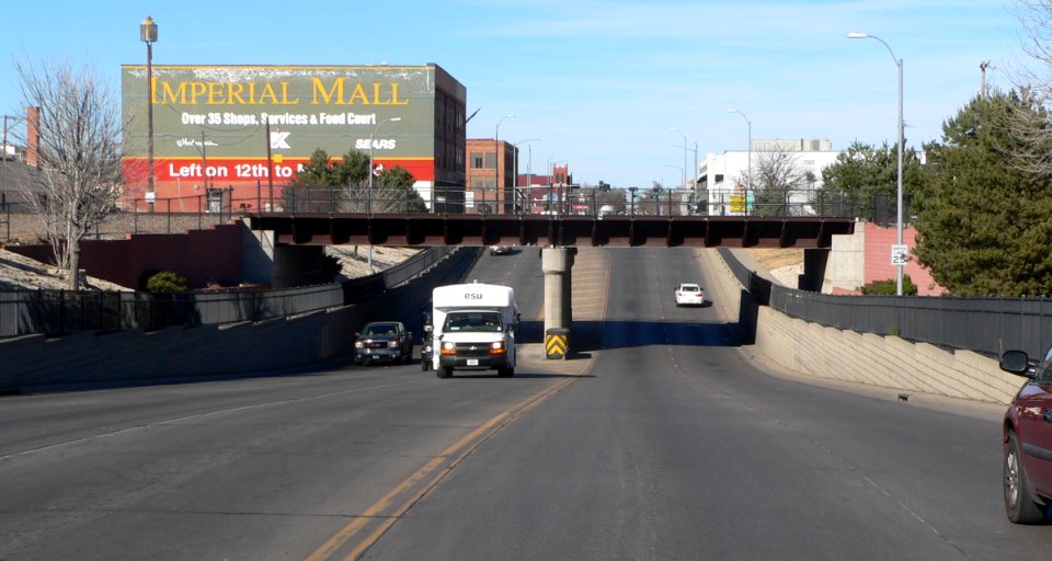 Hastings, Nebraska Burlington Ave underpass 2