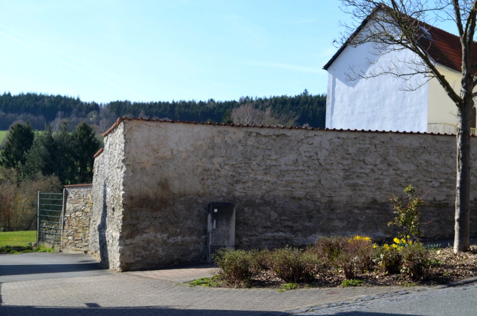 Hasselbach, Reste der Stadtbefestigung, Eckstraße