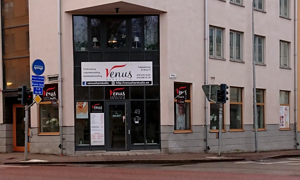 Harstudio Venus in Uppsala