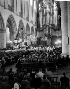 Hartewens Festival in de Sint Bavokerk te Haarlem geopend, overzicht van de open, Bestanddeelnr 917-2823