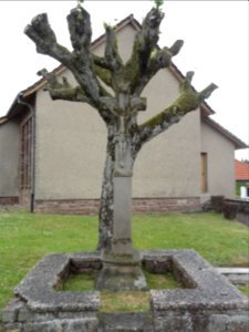 Harreberg (Moselle) croix de chemin