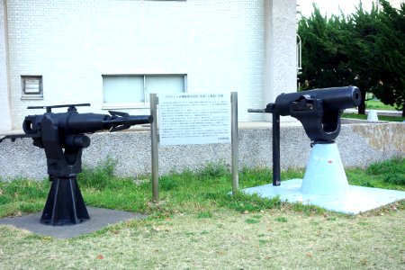 Harpoon guns - Tokyo University of Marine Science and Technology - DSC00879