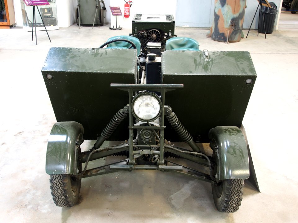 Harrier Case vehicle in the Musée des Blindés, France, pic-2