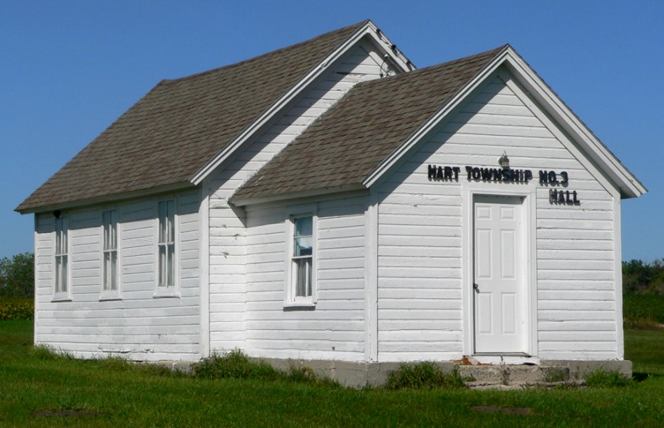 Hart Township Hall from SE 1