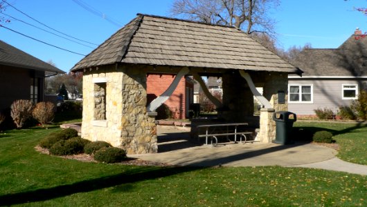 Hastings, Nebraska Alexander Square shelter