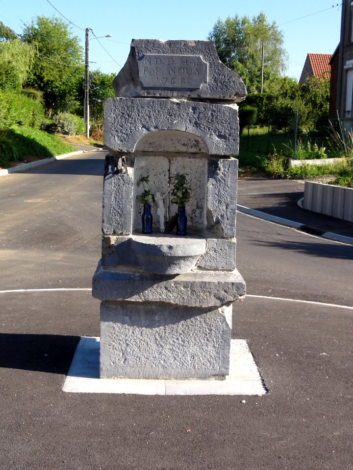 Hargnies (Nord, Fr) chapelle N.D.D.Hal, 1768