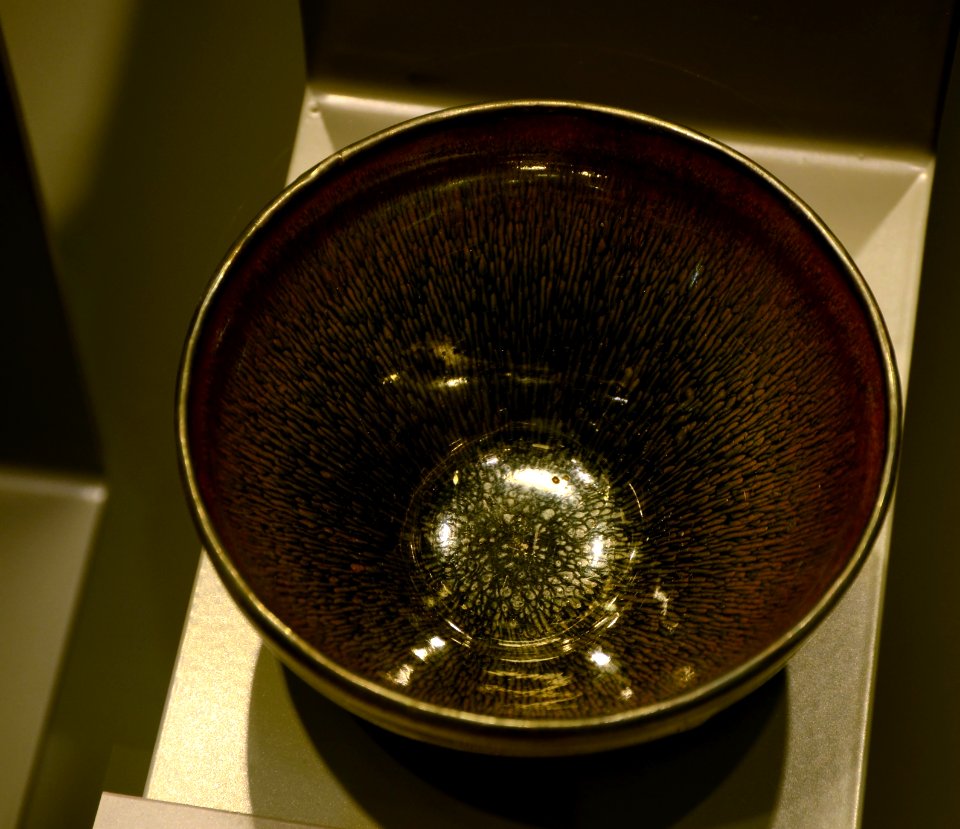 Hare's fur Tea bowl Song Dynasty Musée Mariemont 08112015 1