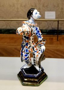 Harlequin, Netherlands, c. 1700, tin-glazed earthenware - Museum of Fine Arts, Boston - 20180922 152110