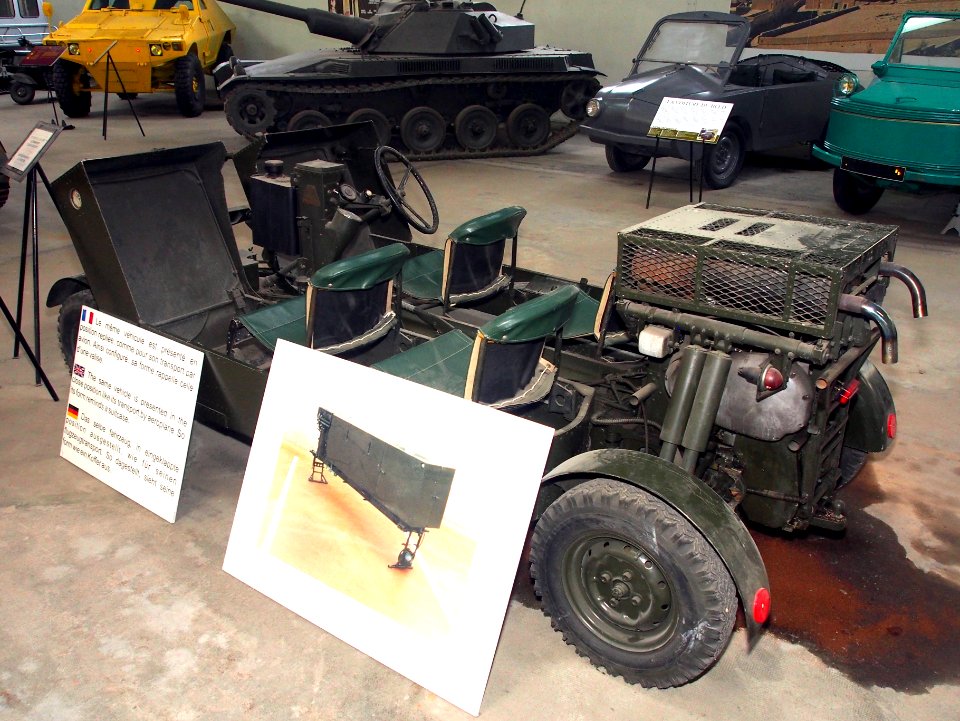 Harrier Case vehicle in the Musée des Blindés, France, pic-6