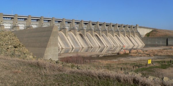 Harlan County Dam outlet structure 2