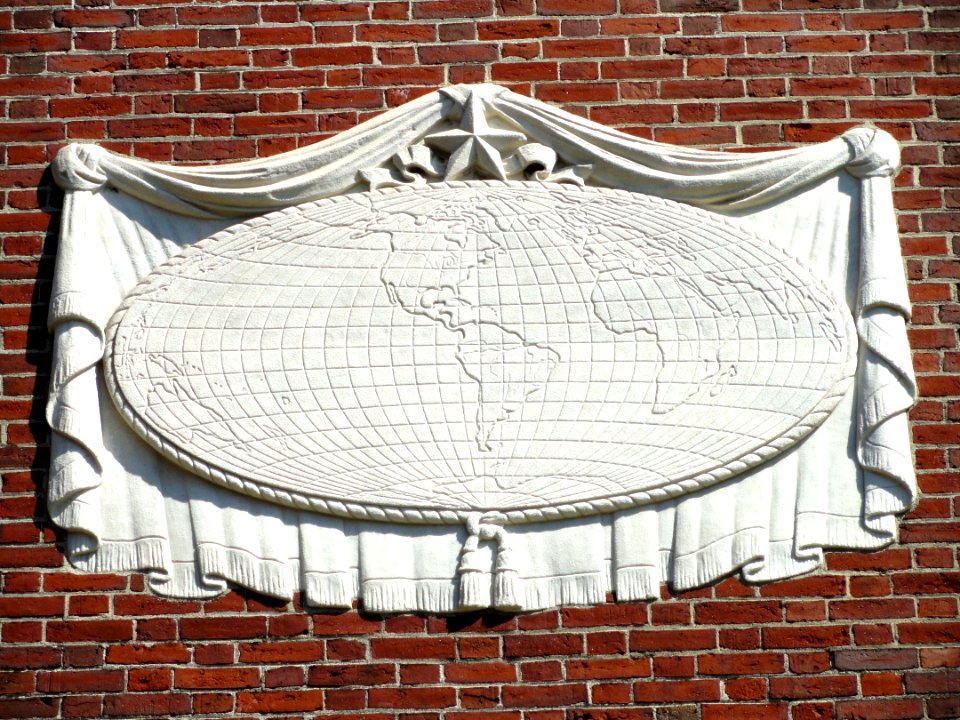 Harvard-Yenching Institute map decoration - DSC05393